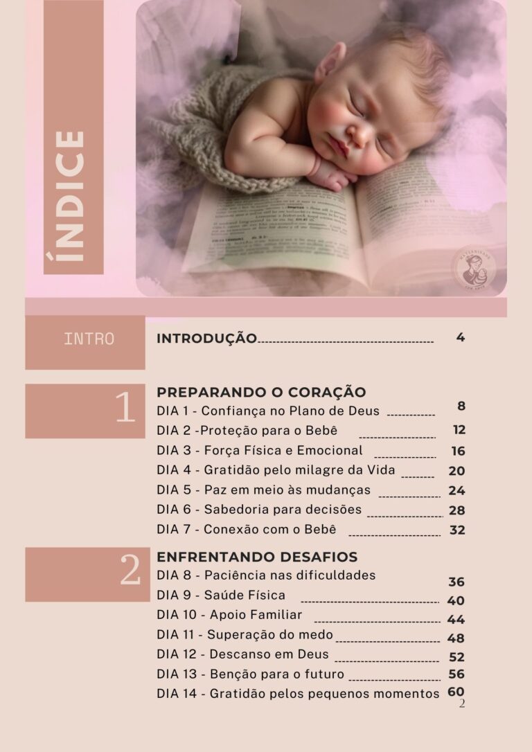 plano de oração para mamães